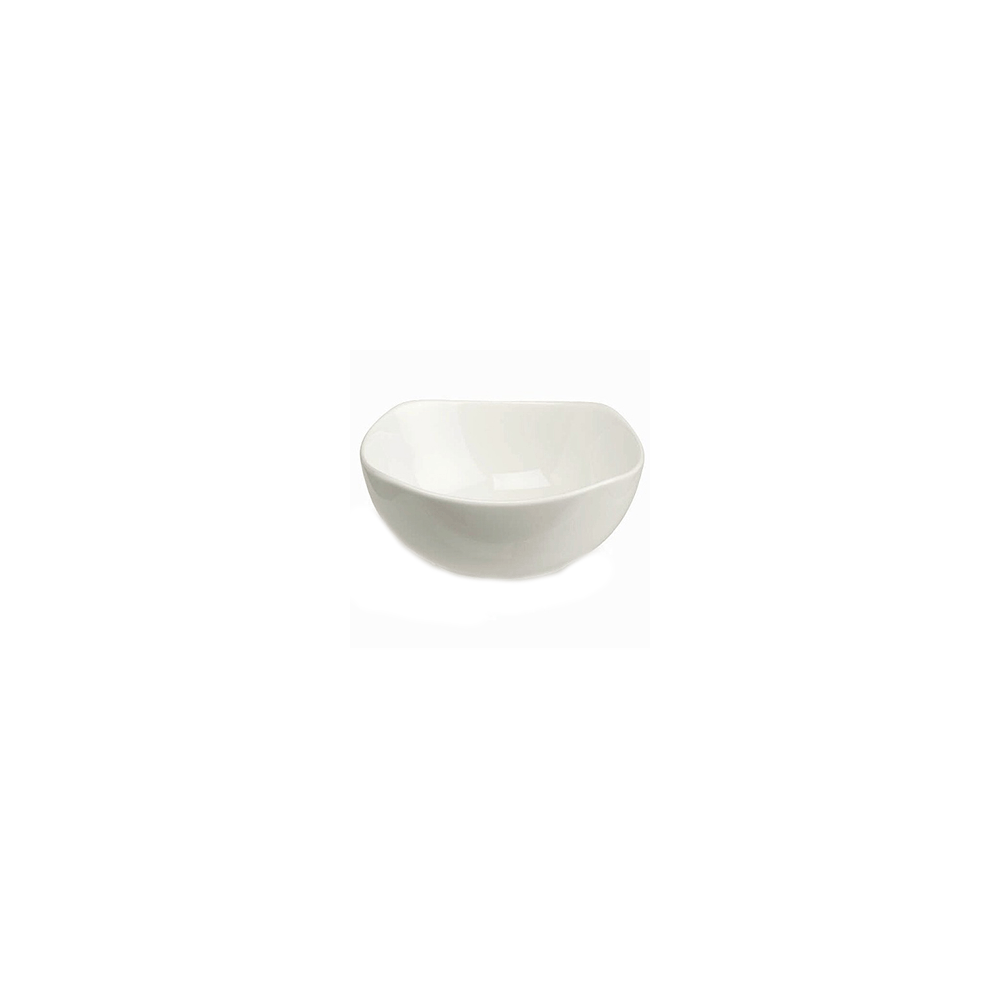 Набор салатников[3шт]; фарфор; L=13, B=13см; белый