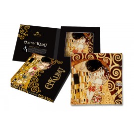 Тарелка квадратная Поцелуй (Г.Климт), 15х15 см