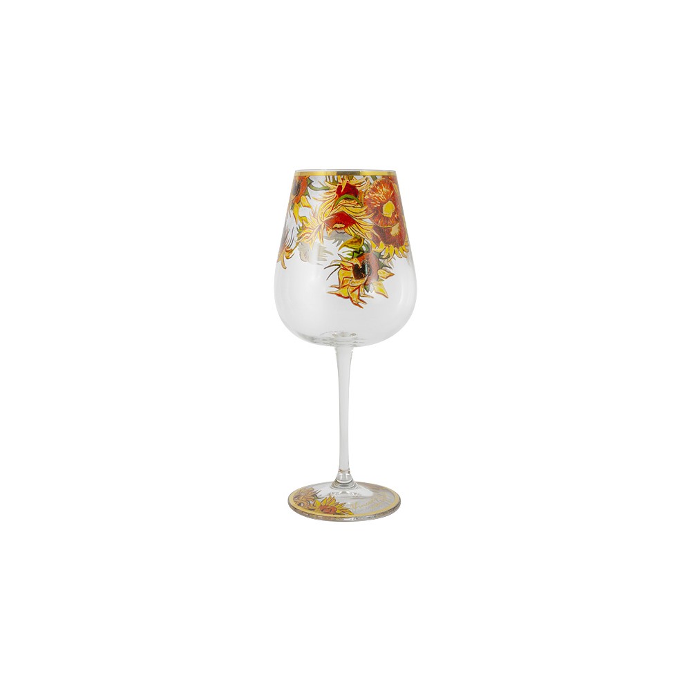 Бокал для вина Подсолнухи (В. Ван Гог), 0,63 л