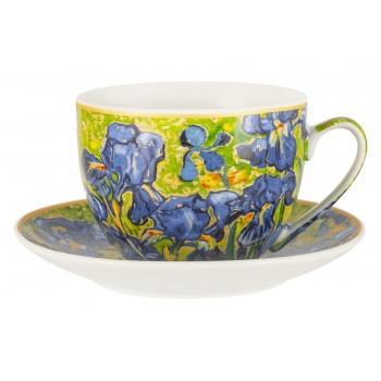Чашка с блюдцем Ирисы (В. ван Гог), 0,26 л