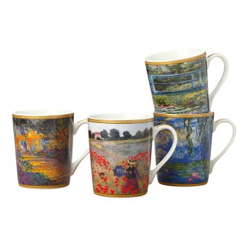 Набор кружек  К. Моне, 0,4 л, 4 шт