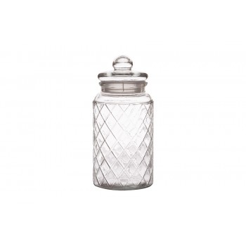 Банка для сыпучих продуктов Решётка, 1,3 л