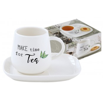 Чашка с блюдцем Kitchen Elements, 0,275 л