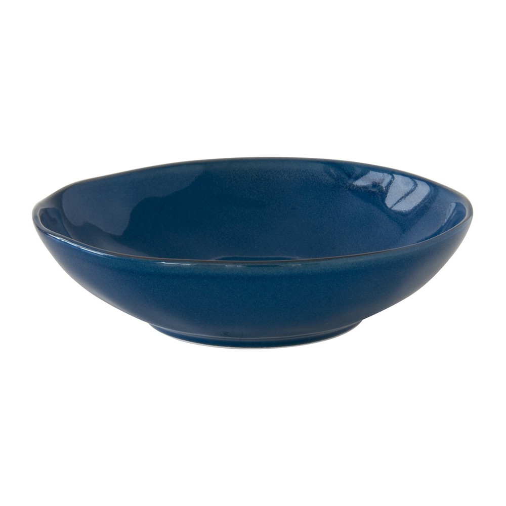 Тарелка суповая Interiors синяя, 19 см
