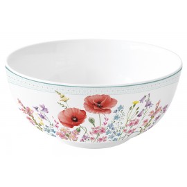 Салатник Красные маки, 23 см