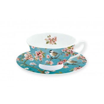 Чашка с блюдцем Сакура, 0,15 л