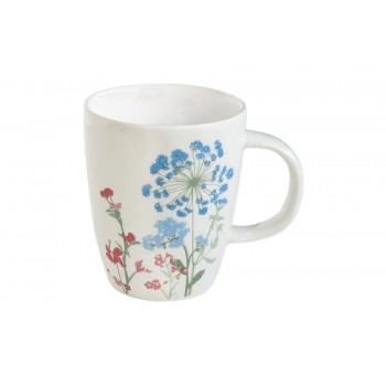 Кружка Луговые цветы, голубые, 0,35 л