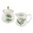 Набор сахарница и молочник Экзотика, 0,2 л и 0,2 л