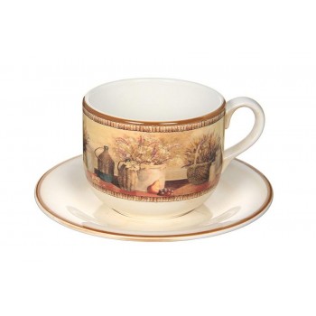 Чашка с блюдцем Натюрморт, 0,5