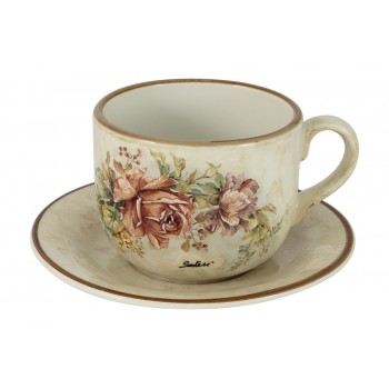 Чашка с блюдцем Элианто, 0,5 л