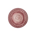 Тарелка закусочная Augusta розовая, 22 см
