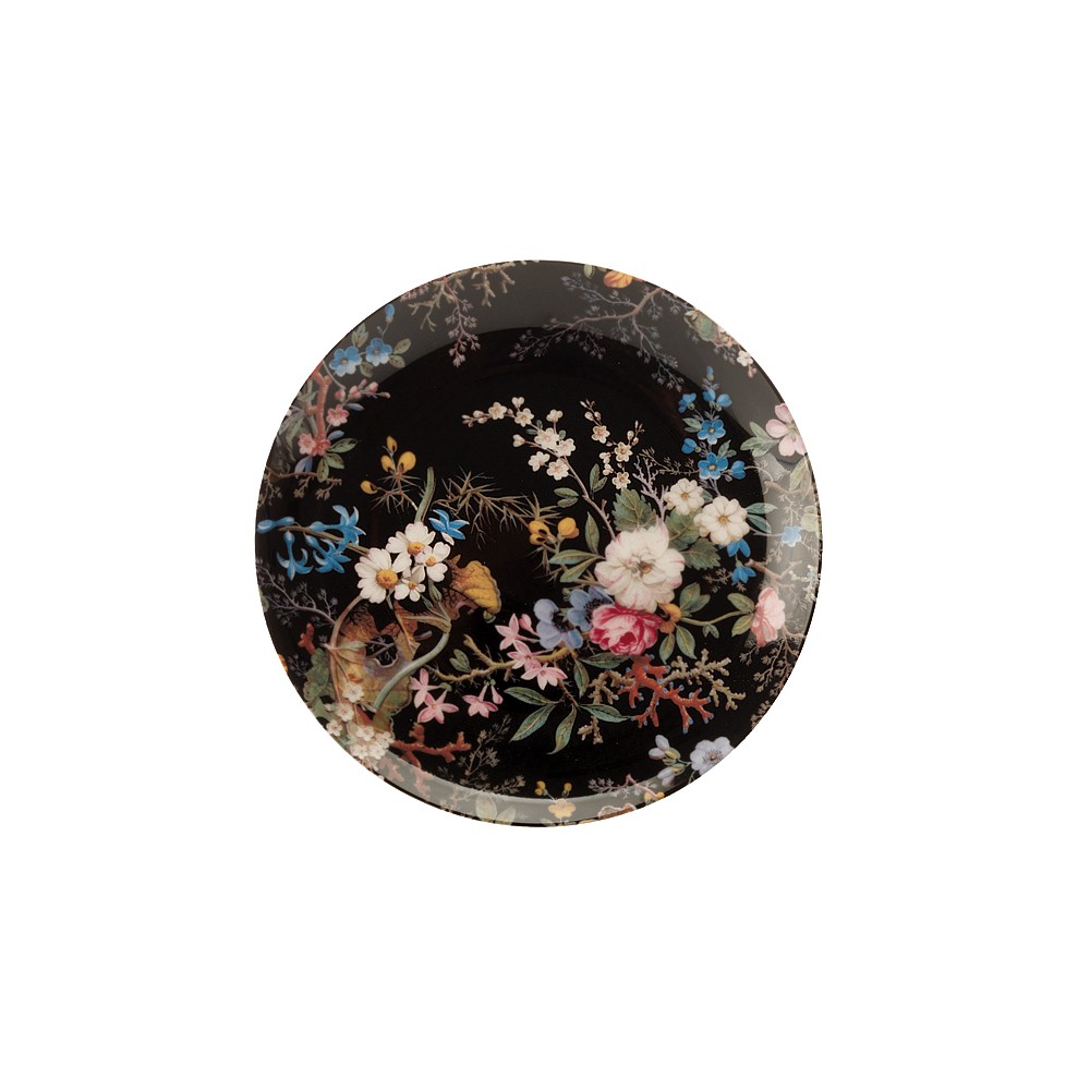 Тарелка закусочная Полночные цветы, 20 см