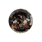 Тарелка закусочная Полночные цветы, 20 см