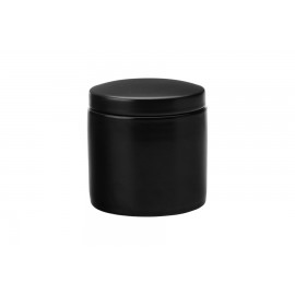 Банка для сыпучих продуктов Эпикур черная, 0,6 л