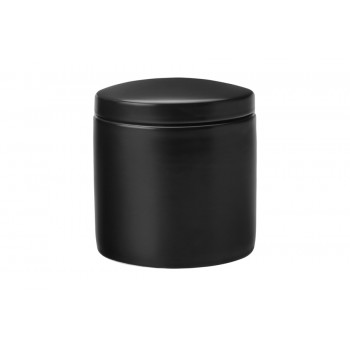 Банка для сыпучих продуктов Эпикур черная, 1 л