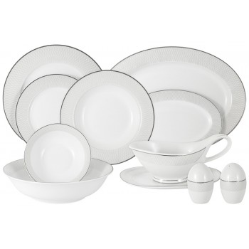 Обеденный сервиз Эдельвейс, 6 персон, 27 предметов