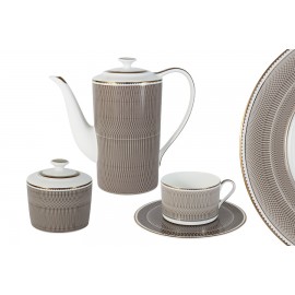 Чайный сервиз Мокко, 6 персон, 14 предметов Чайный сервиз Мокко, 6 персон, 14 предметов