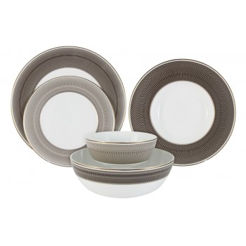 Обеденный сервиз Мокко, 6 персон,  21 предмет