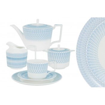 Чайный сервиз Блюз, 6 персон, 21 предмет