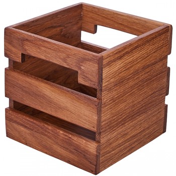 Ящик для кондиментов; дуб; H=15, L=15, B=15см