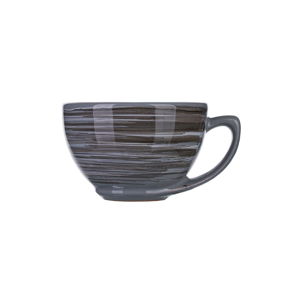 Чашка чайная «Пинки»; керамика; 250мл; серый