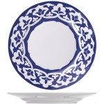 Тарелка мелкая «Восток»; фарфор; D=24, H=3см; белый, синий