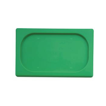 Крышка для гастр-ти (1/9); полипроп.; H=20, L=176, B=108мм; зелен.