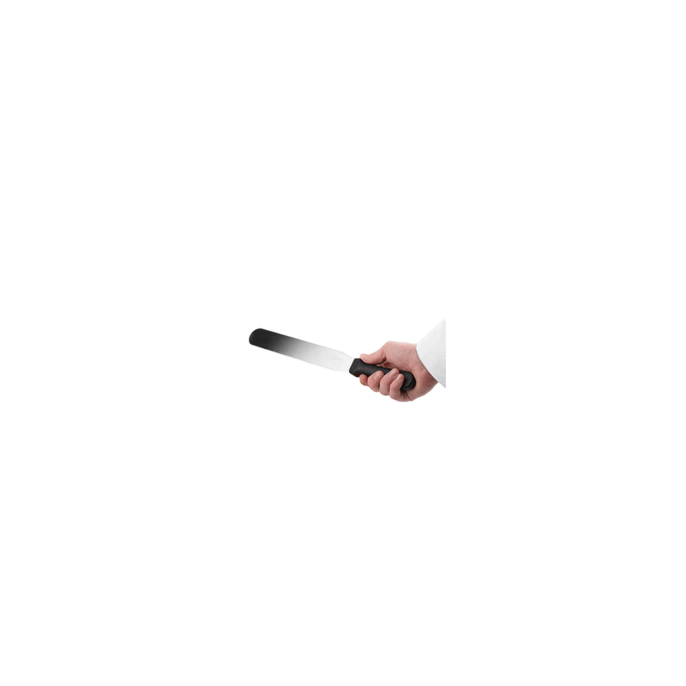 Лопатка; сталь нерж., полипроп.; L=435/305, B=45мм; металлич., черный