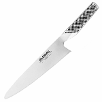 Нож кухонный «Глобал»; сталь; L=210, B=85мм; металлич.