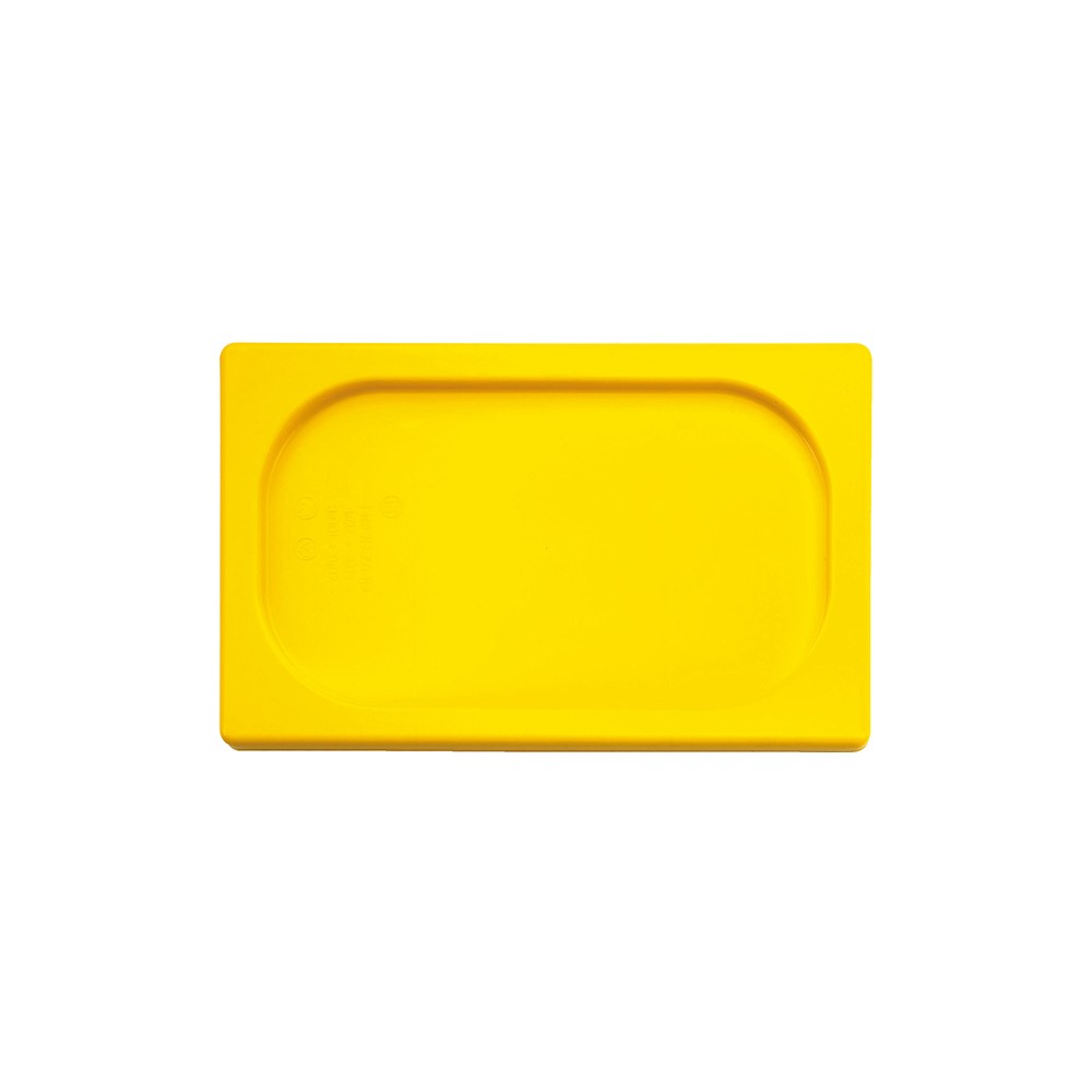 Крышка для гастроемкости (1/2); полипроп.; L=32, 5, B=26, 5см; желт.