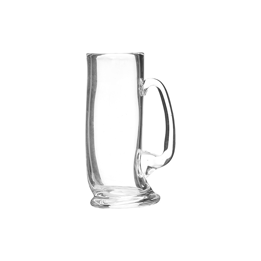 Кружка пивная «Пьяная»; стекло; 0, 5л; D=90, H=198мм; прозр.