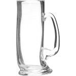 Кружка пивная «Пьяная»; стекло; 0, 5л; D=90, H=198мм; прозр.
