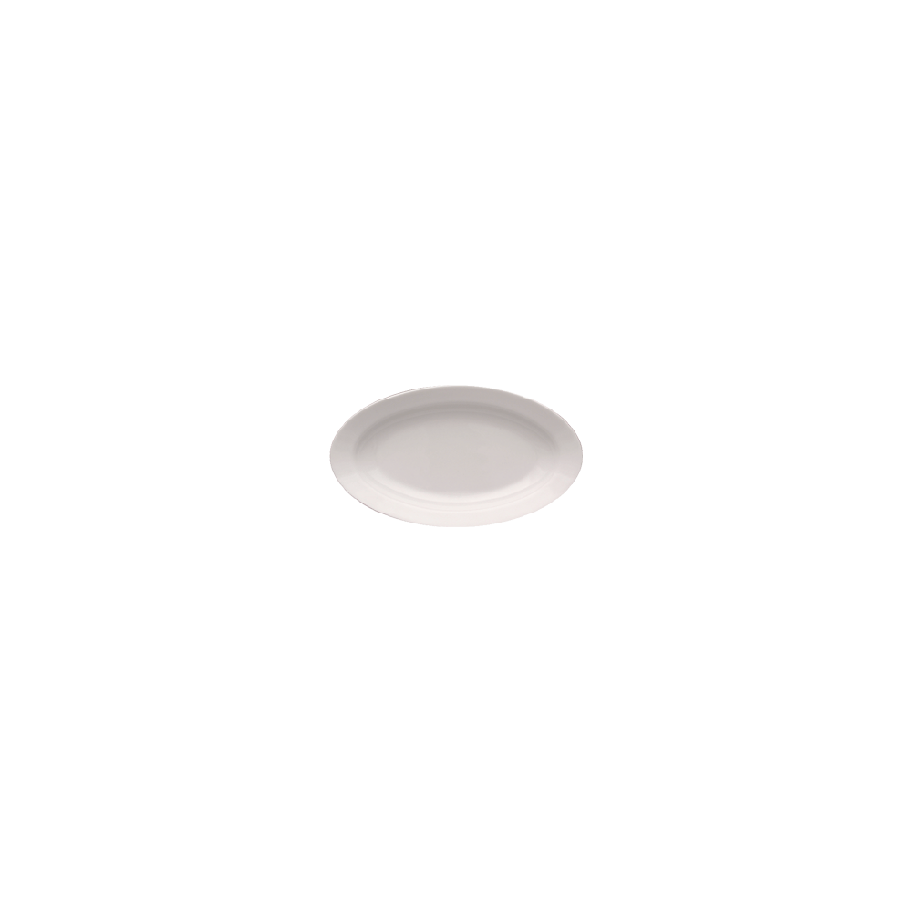 Селедочница «Кашуб-хел»; фарфор; H=2, L=17, B=10см; белый