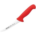Нож обвалочный «2900»; сталь нерж., полипроп.; L=140/278, B=22мм; красный, металлич.