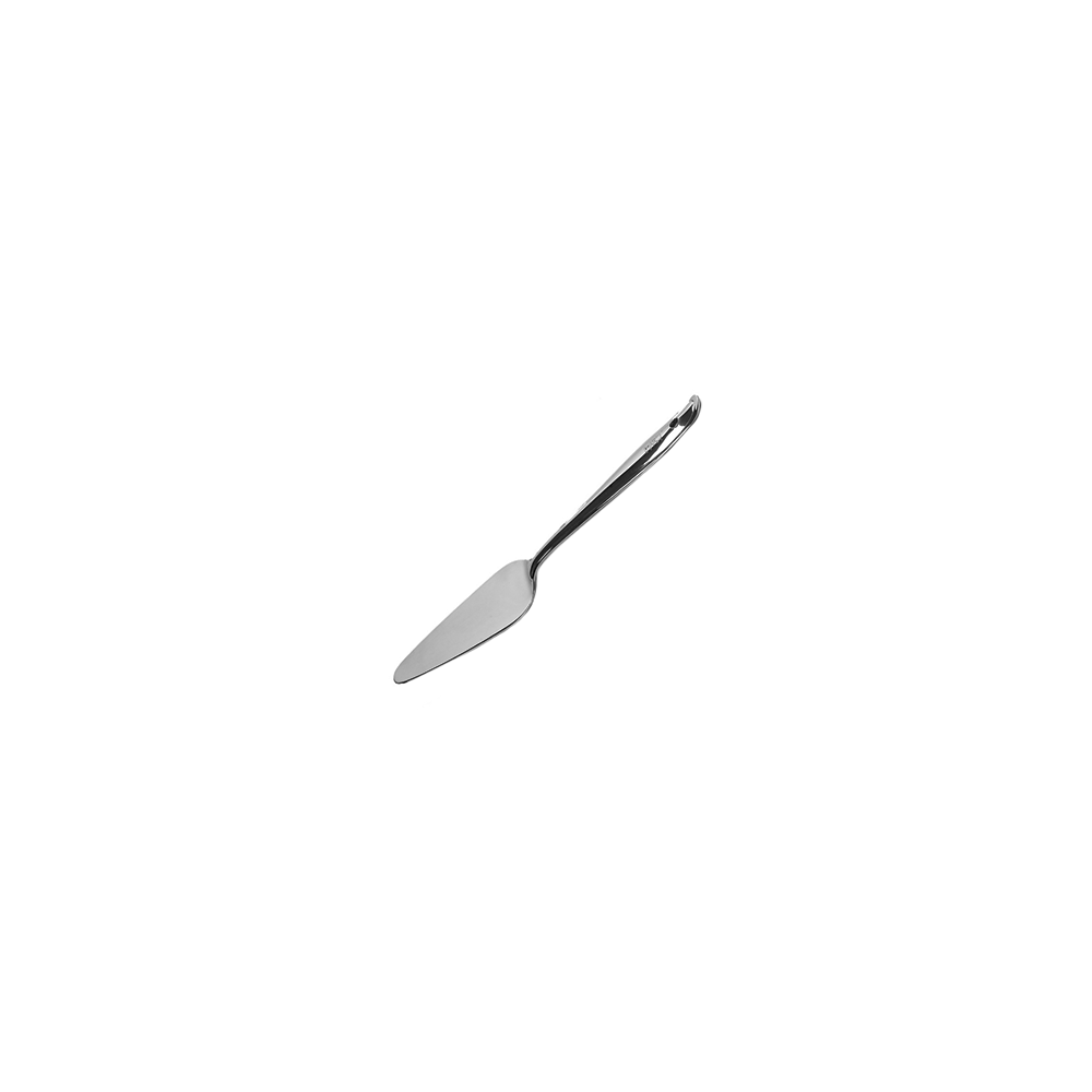 Лопатка кондитерская; сталь нерж.; L=26, 5, B=10, 5см; металлич.