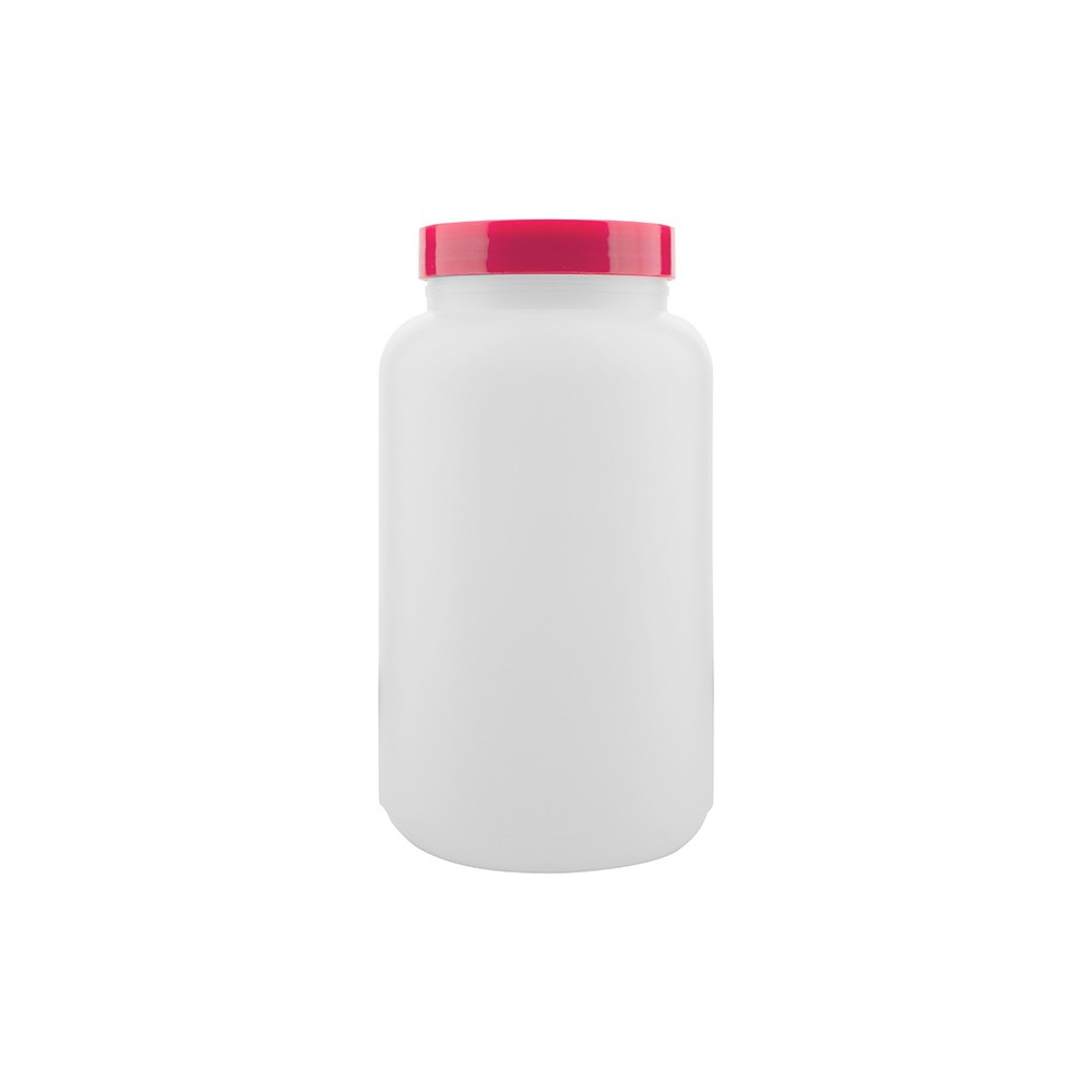 Емкость для сока с крыш. в ассорт-те; пластик; 2, 5л; D=9, H=22см; белый