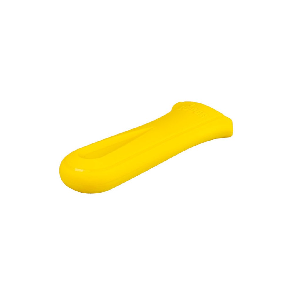 Ручка съемная для сковороды; силикон; L=14, 5см; желт.