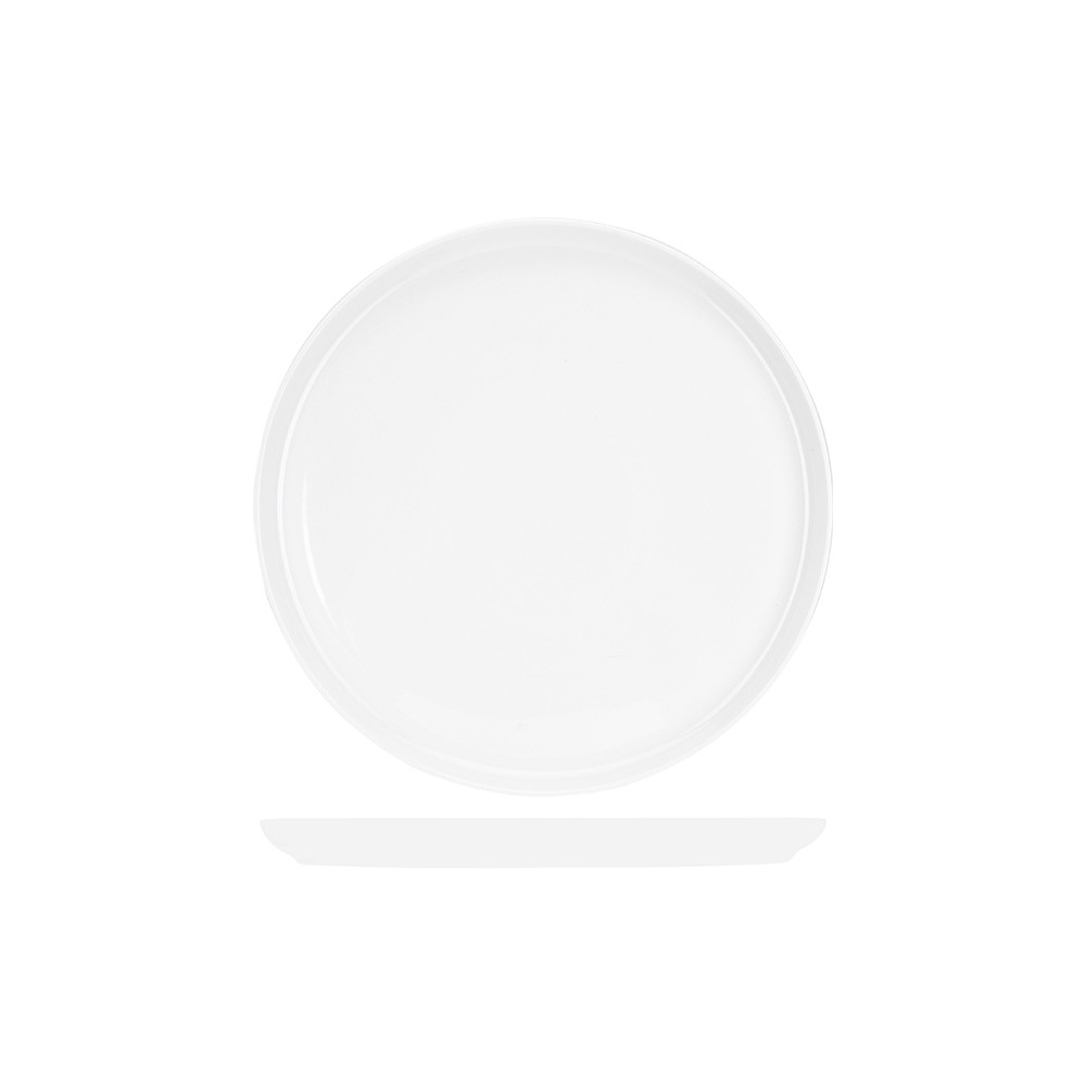 Тарелка для пиццы; фарфор; D=300, H=22мм; белый