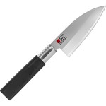 Нож кухонный «Токио» односторонняя заточк; сталь нерж., пластик; L=220/105, B=35мм