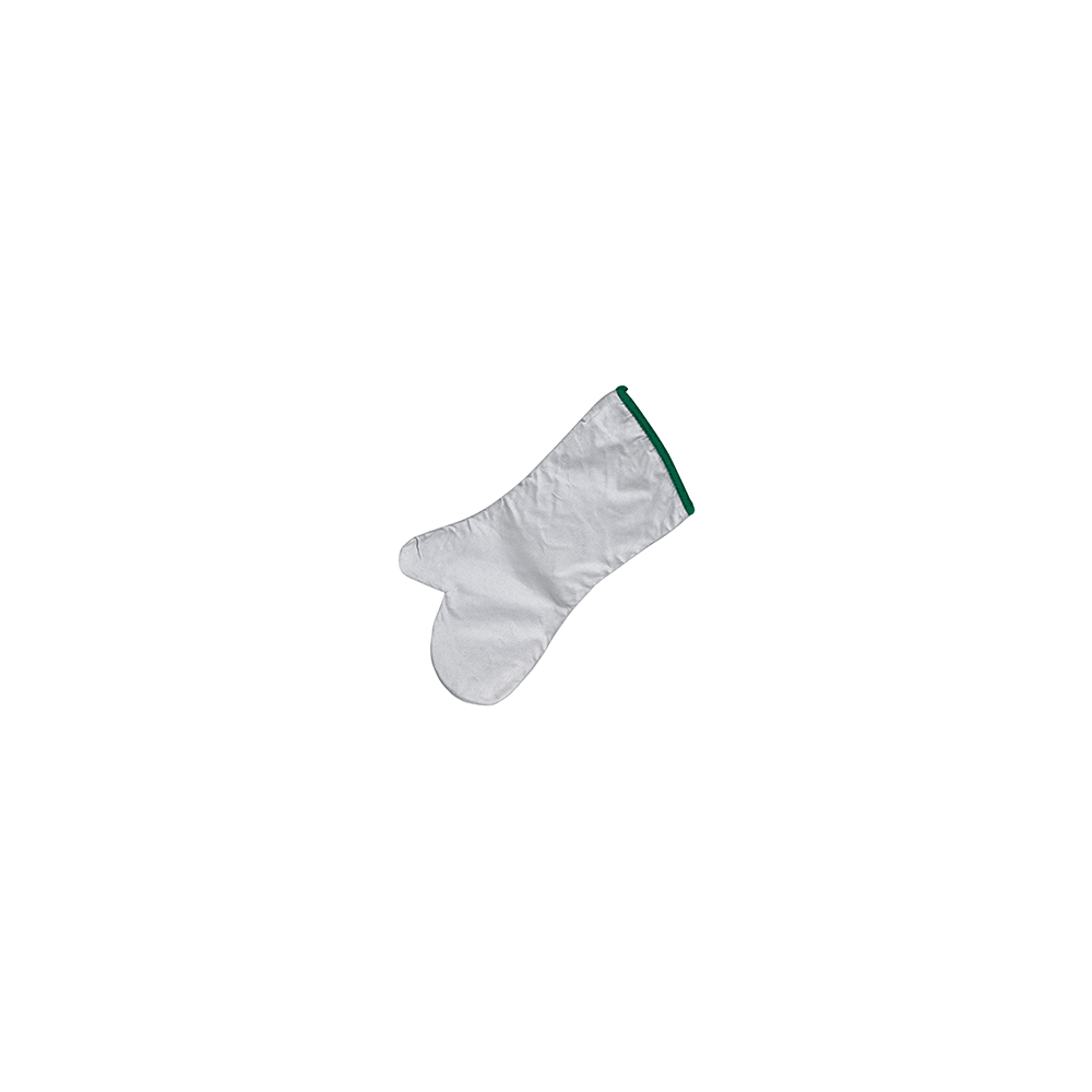 Рукавицы для кондитера жаропрочные (пара) (до 250 С); тефлон; L=38см; зелен.