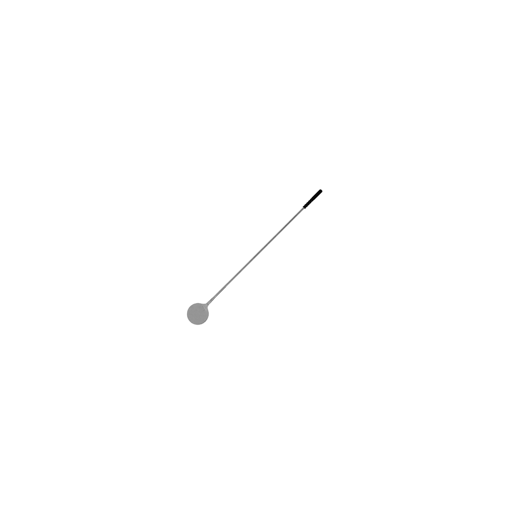 Лопата поворот. для пиццы; сталь нерж., резина; D=16, L=170см; металлич., черный
