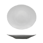Тарелка овальная для стейка «Рита»; фарфор; L=30, 5см