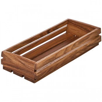 Ящик для кондиментов; дуб; H=7, L=34, B=12см; деревян.