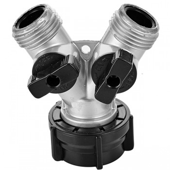 Переходник для 2-ного подкл.к воде Yконнектор «Ринз-о-Матик» для устр.для мытья стака