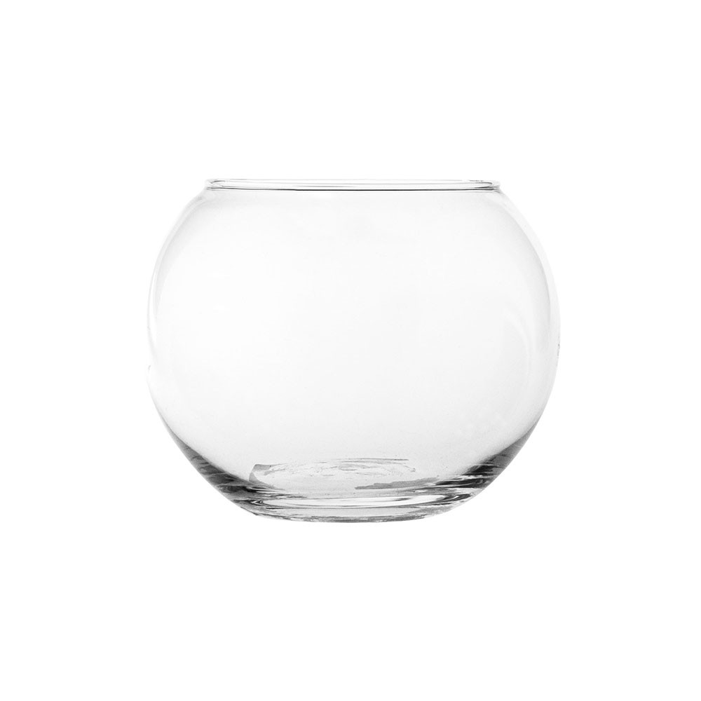 Ваза-шар; стекло; 400мл; D=100, H=77мм; прозр.