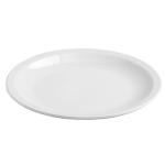 Тарелка десертная «Капри»; фарфор; D=21см; белый