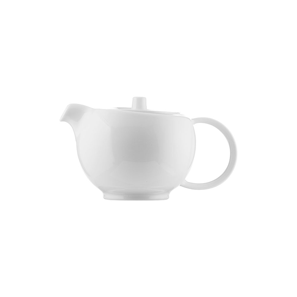 Чайник «Нами»; фарфор; 0, 55л; белый