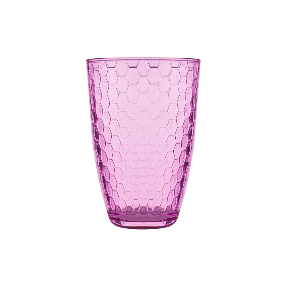 Хайбол «Энжой Лофт»; стекло; 350мл; D=81, H=120мм; розов.
