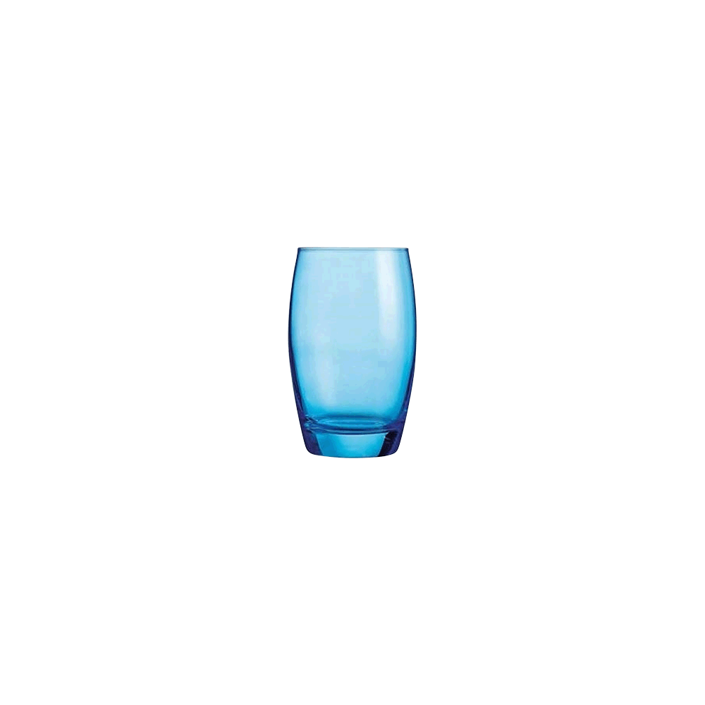 Хайбол «Сальто»; стекло; 350мл; D=76, H=121мм; синий