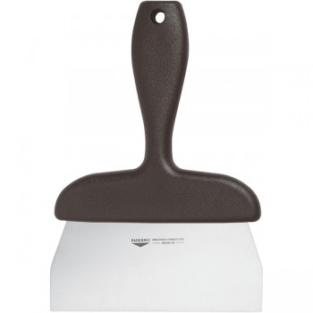 Скребок для теста; сталь нерж.; L=15, B=6см